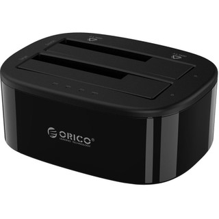 Orico 2 Bay HDD Docking Black USB 3.0 with Clone (6228US3-C)