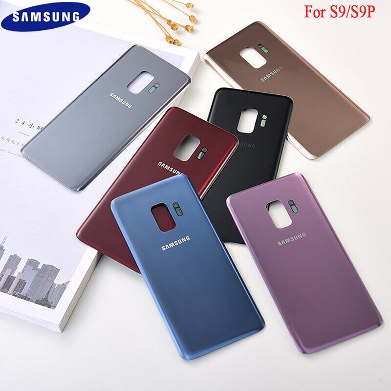 ฝาหลัง Samsung S9 G960F / S9+ S9 Plus G965F กระจกหลัง Battery Back Cover for Samsung S9 S9+ S9 Plus 