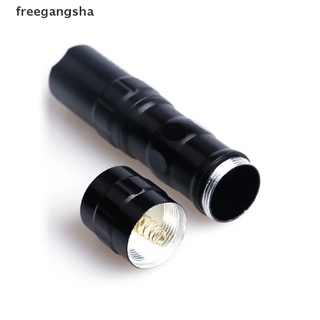 [FREG] Mini Led Flashlight Waterproof Lanterna Zoomable For Hunting Camp Outdoor Tool FDH