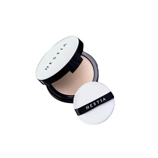 HESTIA SUPER COMPLETE ALL IN ONE SMOOTH FOUNDATION POWDER แป้งผสมรองพื้นเนื้อบางเบา สูตรอ่อนโยนสำหรับผิวแพ้ง่าย