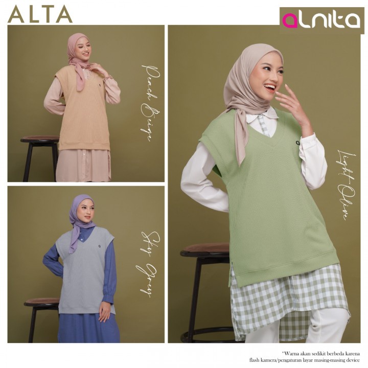 เสื้อยืดผู้ใหญ่ผู้หญิง VEST ALTA BY ALITA