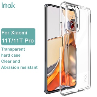 Imak Xiaomi Mi 11T / Mi 11T Pro Back Cover Hard Case เคสโทรศัพท์มือถือแบบใสป้องกันการกระแทกสําหรับ Anti-Fall Protective Case