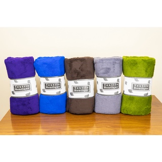 ผ้าขนหนู ผ้าเช็ดตัว ผืนใหญ่ ผ้านิ่ม ซับน้ำดี ขนาด 70x140 cm. สีพื้น ขอบหยัก