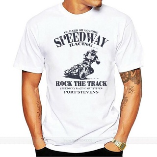 [S-5XL]เสื้อยืด พิมพ์ลาย Speedway Racing Over 2022 สไตล์วินเทจ สําหรับผู้ชาย