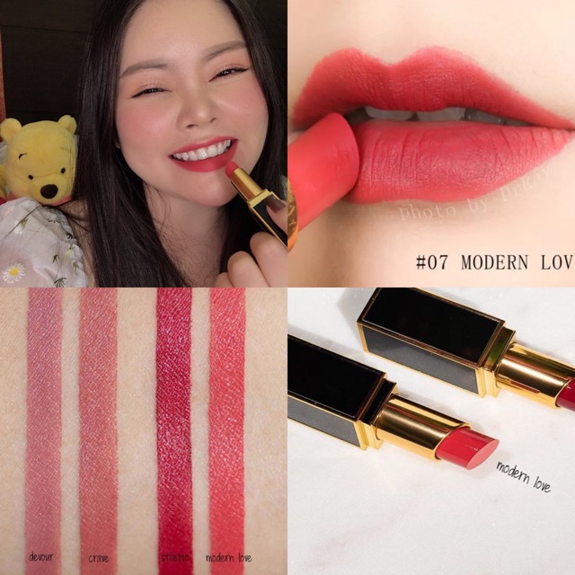 ฟรีของแถม❗️ tom ford stain matte lip color - modern love | Shopee Thailand