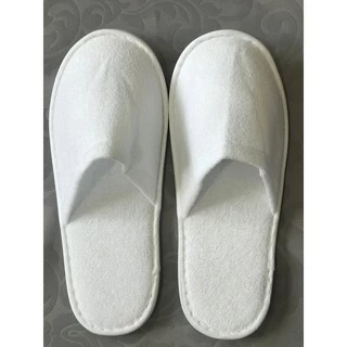 สลิปเปอร์ รองเท้าใส่ในบ้าน รองเท้าโรงแรม ผ้าเทอรี่ แบบหัวปิด