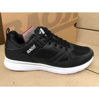 รองเท้าวิ่ง Baoji รุ่น bjm350 (สีดำ)ไซส์41-45