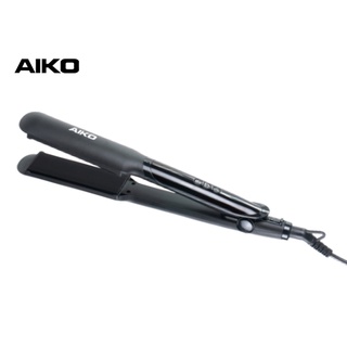 AIKO รุ่น HS-030 เครื่องหนีบผม แผ่นหนีบเซรามิคกว้าง 4 ซม. หน้าจอ LCD ปกป้องเส้นผม