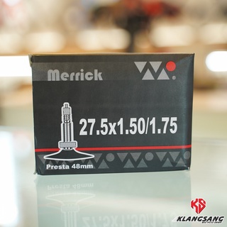 ยางในจักรยานเสือภูเขา Merrick 27.5x1.50/1.75 จุ๊บเล็ก Presta