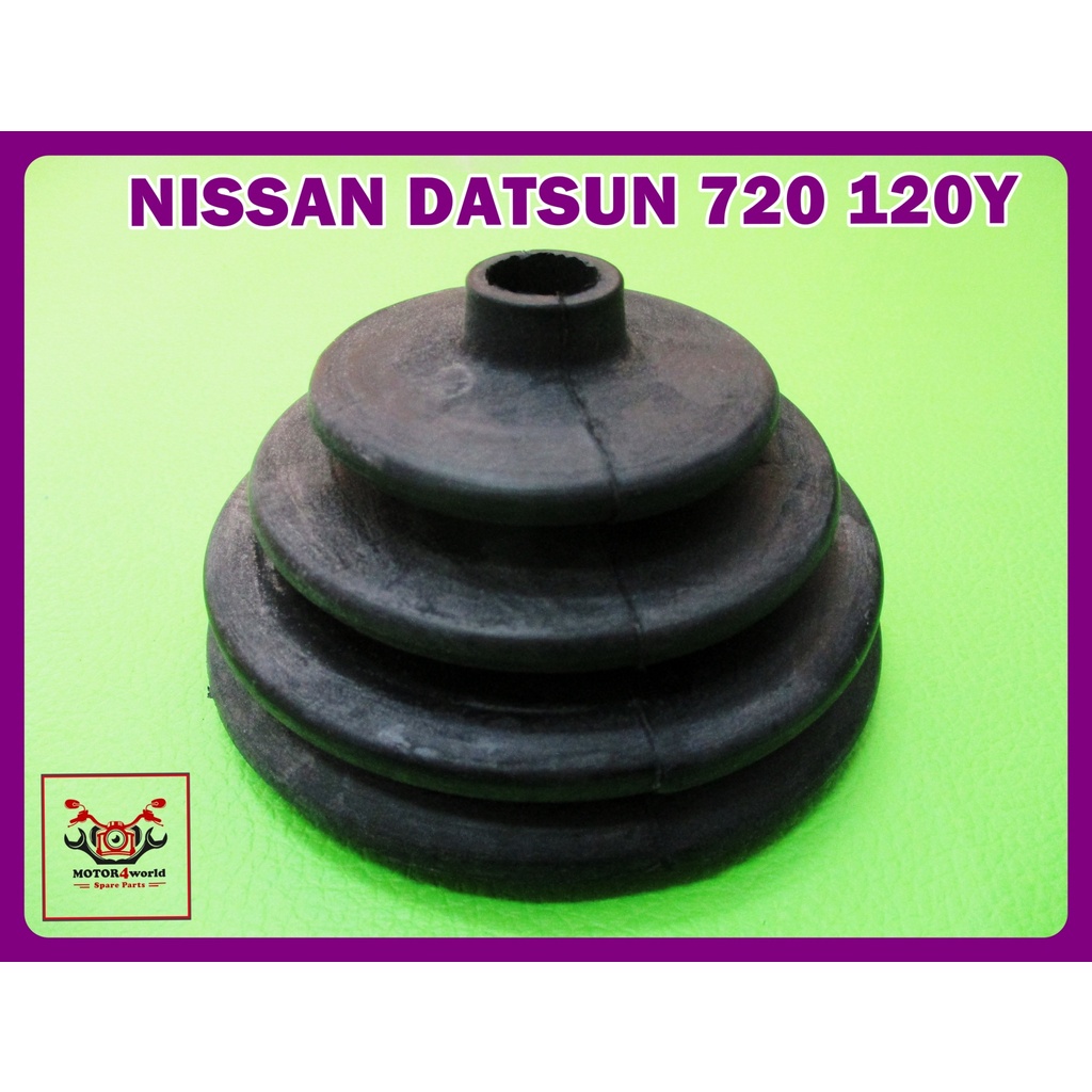 INTERIOR INNER RUBBER BOOT  Fit For NISSAN DATSUN 720 120Y // ยางกันฝุ่น ยางหุ้มเกียร์ ฝาครอบคันกระปุกเกียร์ กลม มีจุก