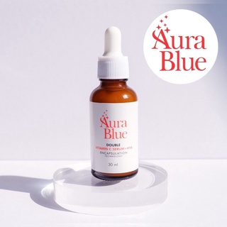 ส่งฟรี🚩เซรั่มออร่าบลู Aurablue วิตามินซี+Hya เซรั่มลดสิว ลดรอยแดง จุดด่างดำ ผิวหน้ากระจ่างใส