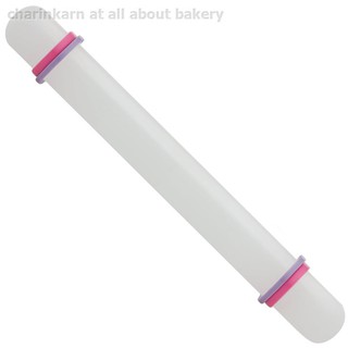 fondant rolling pin ไม้คลึงงานปั้น ฟองดอง กัมเพลส ขนาด 9 นิ้ว(23cm)