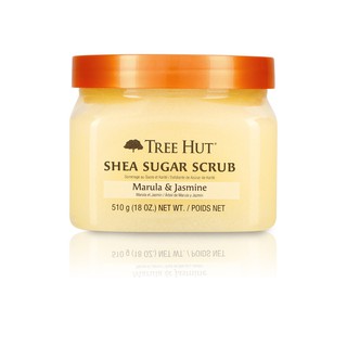 TREE HUT ผลิตภัณฑ์ขัดผิว Tree Hut Shea Sugar Scrub Marula &amp; Jasmine ขนาด 510 กรัม ผลิตภัณฑ์ขัดผิว ผลิตภัณฑ์ดูแลผิวกาย ผล