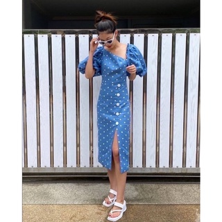 dress ยาวงานป้าย snap