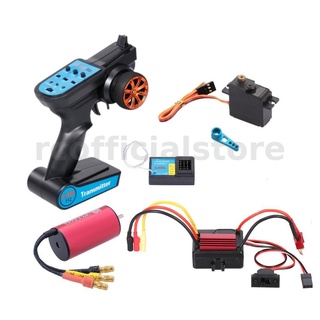 Wltoys A959 A979 A959-B 1/18 มอเตอร์เซอร์โวไร้แปรงถ่าน 2435 35A ESC 21G TX RX สําหรับรถบังคับ