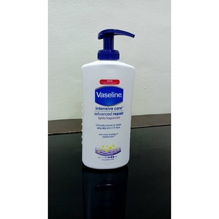 Vaseline intensive care advanced repair วาสลีน โลชั่นบำรุงผิวมี (ปริมาณ 400 มล.) สีขาว