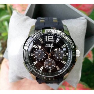 Mens Guess Masculine Multi-Function Sport Watch