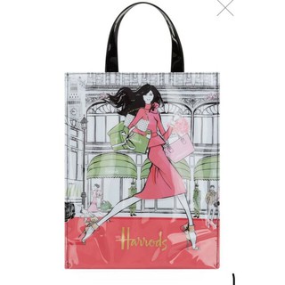 พร้อมส่ง กระเป๋า แฮร์รอดส์ Harrods Megan Mess Medium Bag แท้