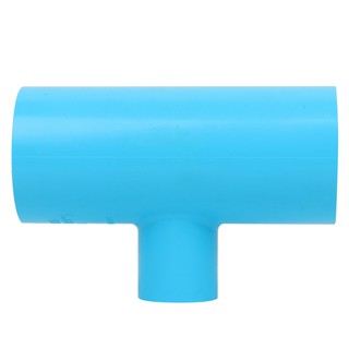 ท่อประปา ข้อต่อ ท่อน้ำ ท่อPVC ข้อต่อสามทางลด-หนา SCG 2"x1" สีฟ้า REDUCING FAUCET TEE SOCKET PVC SCG 2"x1" LIGHT BLUE