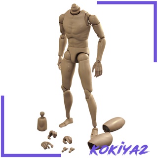 [KOKIYA2] Narrow Shoulder 1/6 Male Action Figure Human Nude Muscle Body TTM18 TTM19