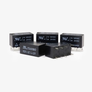 รีเลย์เอนกประสงค์ Relay 12 VDC , 120VAC 1A แพ็ค 5 ชิ้น