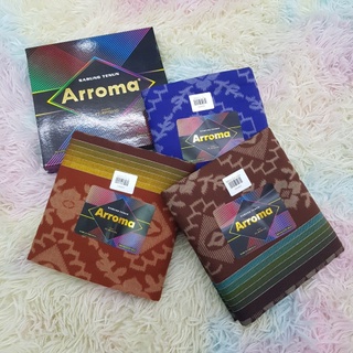 ผ้าโสร่งชาย ตรา ARROMA ( SARUNG TENUUN ) เนื้อผ้าเกรด A รุ่น SRI50