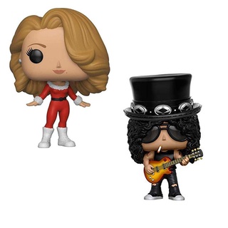 Funko POP! หิน: Mariah Carey  #85 ใหม่ ฟิกเกอร์ไวนิล Merry Christmas Outfit # 51 Rocks Music Guns N Roses Slash