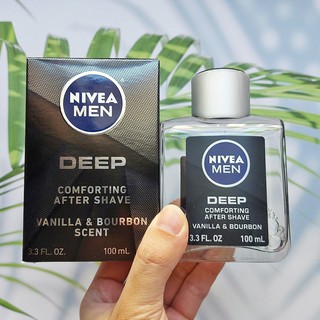 นีเวีย สำหรับผู้ชาย ผลิตภัณฑ์บำรุงผิวหน้า หลังการโกนหนวด Men DEEP Comforting After Shave 100 mL (NIVEA®)