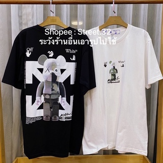 T-shirt  เสื้อยืดแขนสั้น Off Wh.. แบบริกS-5XL