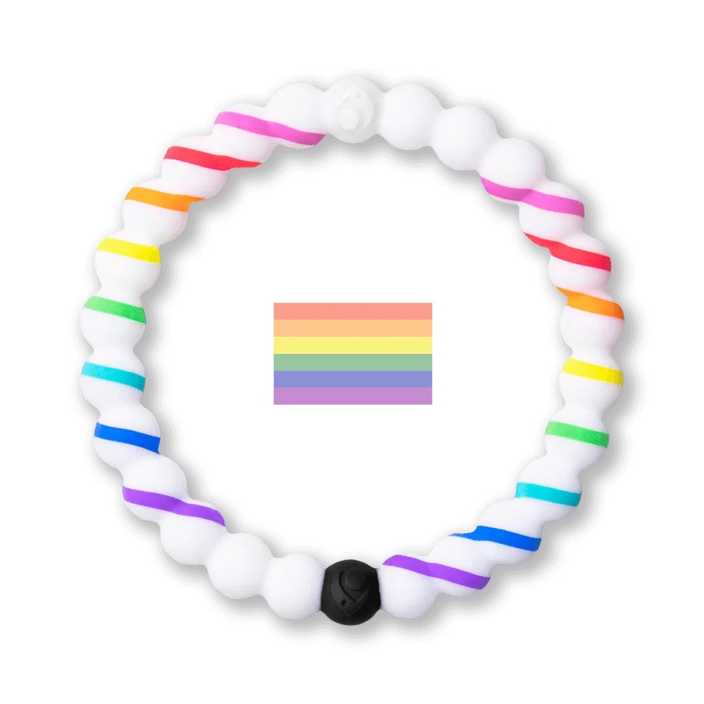 Pride Stripe Lokai Bracelet กำไลข้อมือแบรนด์รักษ์โลก นำเข้าจากประเทศอเมริกา สินค้าพร้อมส่ง