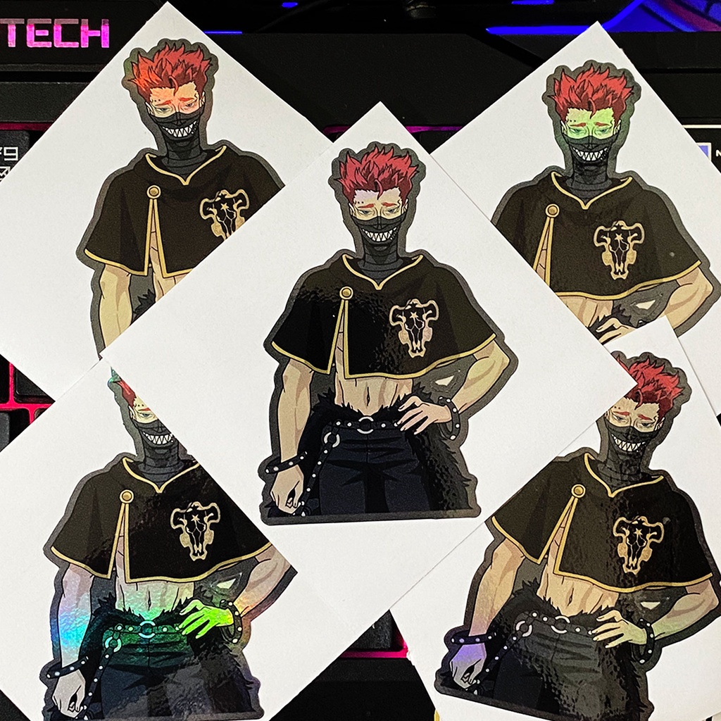 ANIME HOLOGRAM STICKER STICKER - ZORA IDEALE BC - ANIME HOLOGRAM STICKER