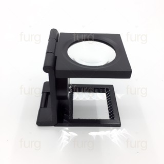 Furg 0070100469 แว่นขยายขนาดเล็กที่มาพร้อมไฟ LED แว่นขยาย LED