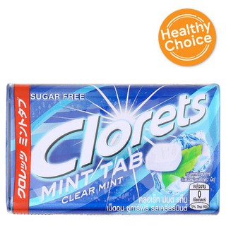 🚚💨พร้อมส่ง!! คลอเร็ท มินต์ แท็บ เม็ดอม ชูการ์ฟรี รสเคลียร์มินต์ 18กรัม Chlorate Mint Tablet Sugar Free Tablets Clear Min