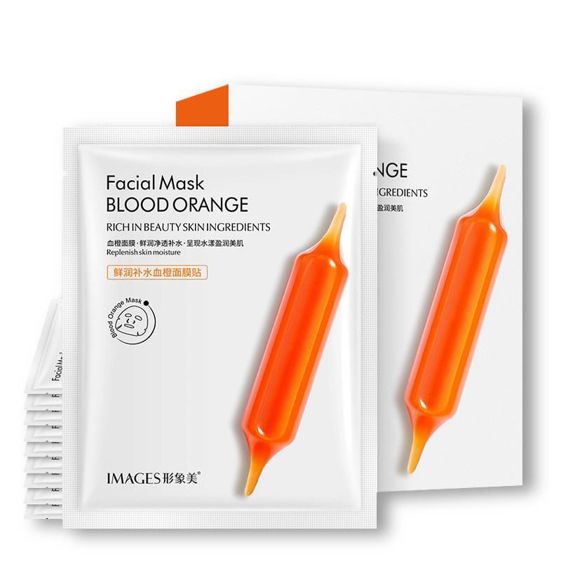 แผ่นมาร์คหน้า Facial Mask Blood Orange