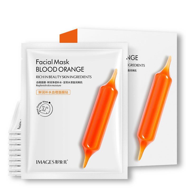 แผ่นมาส์กหน้า Facial Mask Blood Orange