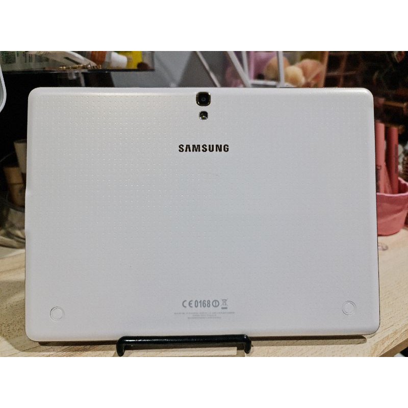 Samsung Galaxy Tab S 10.5 LTE มือสองสภาพสวยกริ๊บ/ใส่ซิมได้/ได้แบตใหม่/ติดฟิล์มกระจกเต็มบาน/แถมเคส