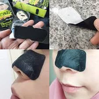 แผ่นขจัดสิวเสี้ยน The Original Charcoal Deep Cleansing Nose Pore Strips (ใน 1 ซอง มี 3 แผ่น)