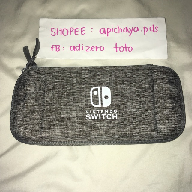 กระเป๋า Nintendo switch มือสอง สีเทา