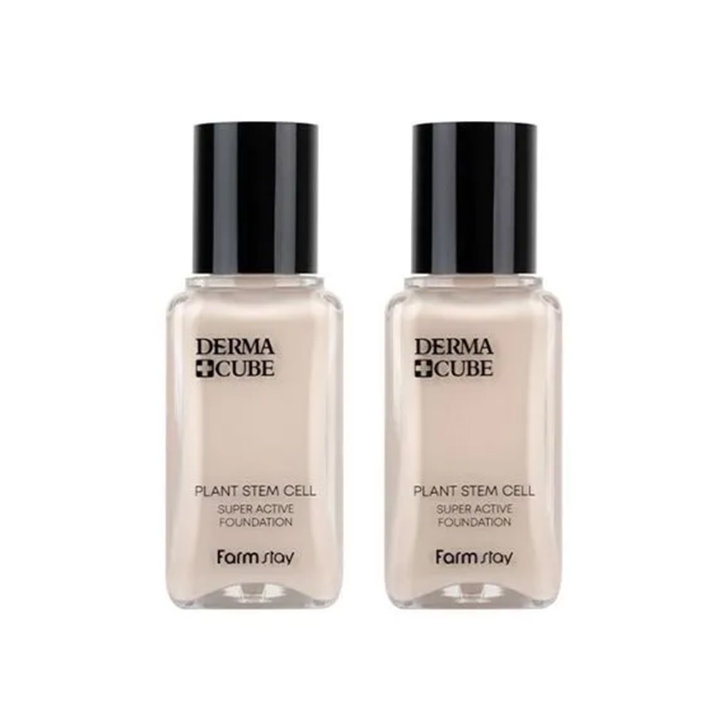 farmstay dermacube plant stem cell super active foundation 50ml