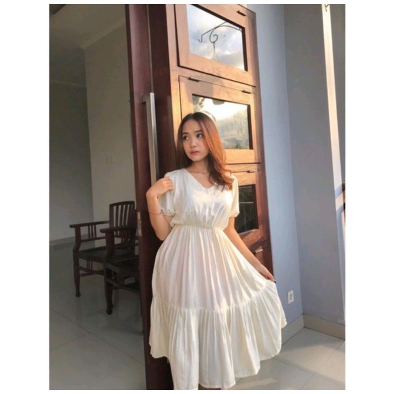 AMORA RUFFLE DRESS**