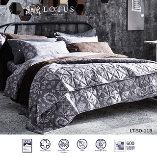 LOTUS ชุดผ้าปู 6ฟุต 1ชิ้น รุ่น Soho รหัส LT-SO-11B