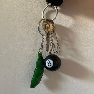 Mengt Pool Lucky 8 Charm พวงกุญแจของขวัญสําหรับคนรักบิลเลียดของขวัญวันเกิด