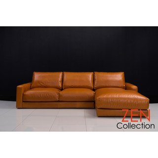 ZEN Collection VIAGGIO Sofa L-Shape 3.00m. | Oil Analine