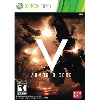 Armored Core V xbox360 เลือกโซนPAL/NTSC-U แผ่นเกมXbox 360 แผ่นไรท์สำหรับเครื่องที่แปลงแล้ว LT/RGH