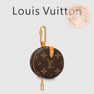 Shopee ลดกระหน่ำ 🔥ของแท้ 100% 🎁Louis Vuitton Brand New ROUND CASE Coin Purse