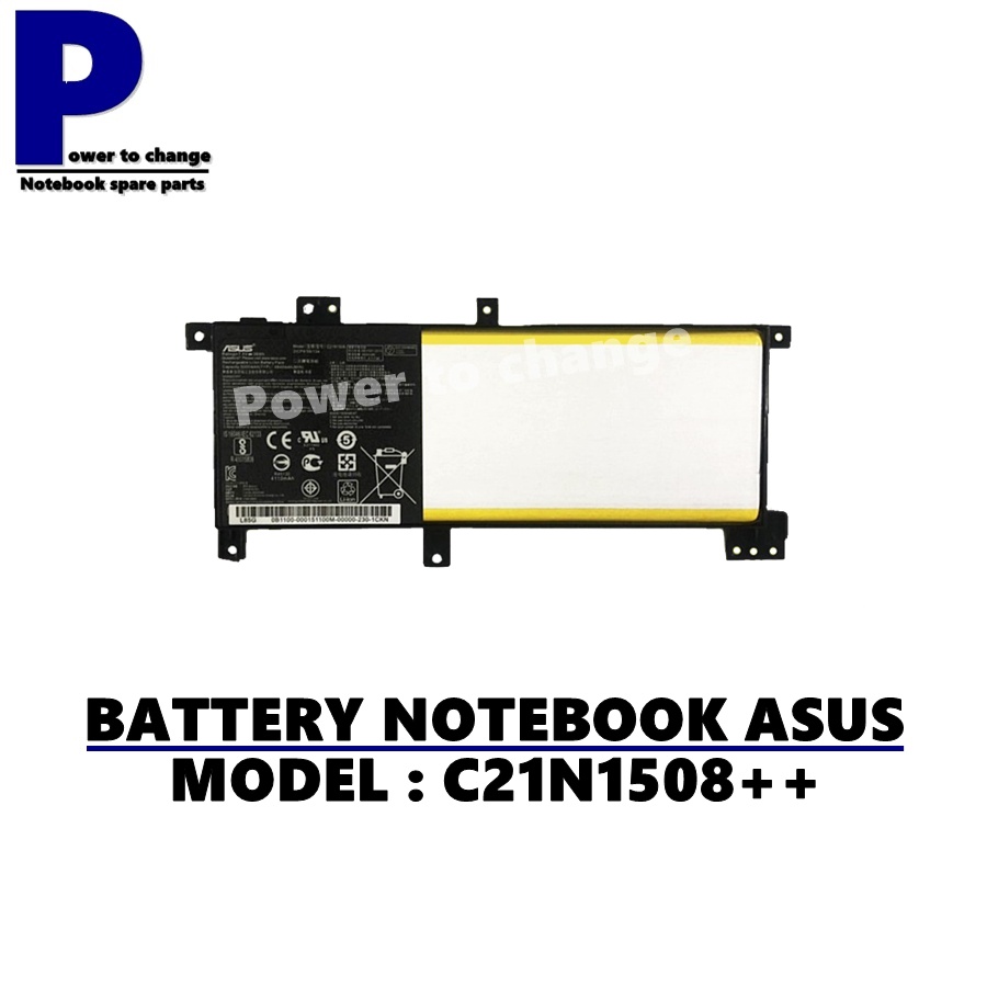 BATTERY NOTEBOOK ASUS C21N1508++ของแท้ K456U K456 X456 X456U X456UA X456UB X456UJ / แบตเตอรี่โน๊ตบุ๊