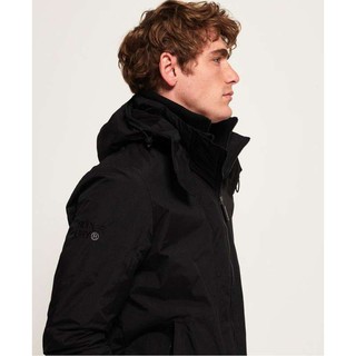 เสื้อกันหนาว Superdry Windcheater Jacket Black/Black -  ของแท้ ส่ง