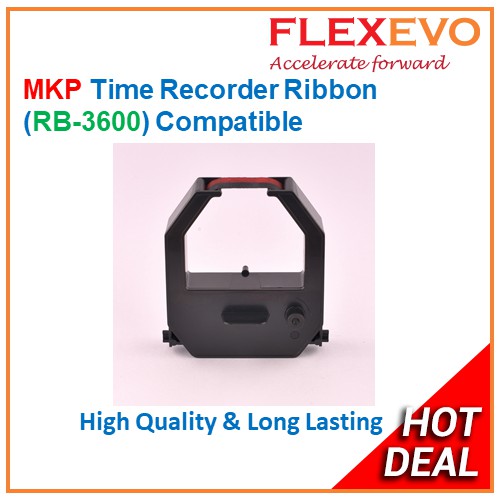 MKP ริบบิ้นบันทึกเวลา สําหรับรุ่น DX3600 AX3600 RB3600 (C)