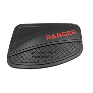 ครอบฝาถัง เรนเจอร์ ranger ปี 2012-2020 สีดำโลโก้แดง