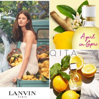 🍋Lanvin a girl in capri edt 90ml.